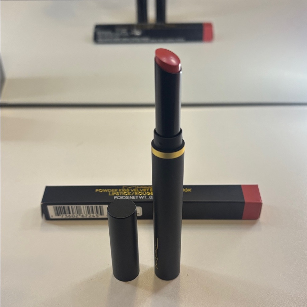 MAC Velvet Blur Slim Stick Lipstick 898 Sheer Outrage